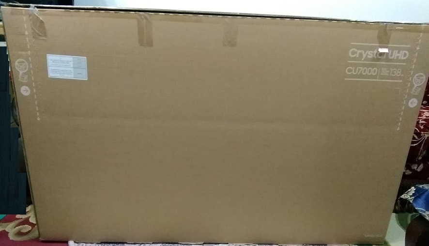 شاشة سامسونج بالرسيفير 55 بوصة