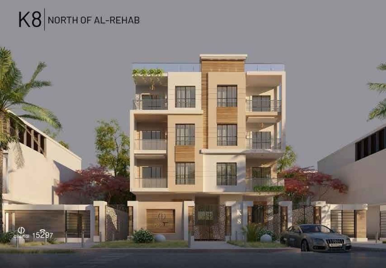 شقق للبيع في مشروع K8 شمال الرحاب، القاهرة الجديدة - استلام فوري