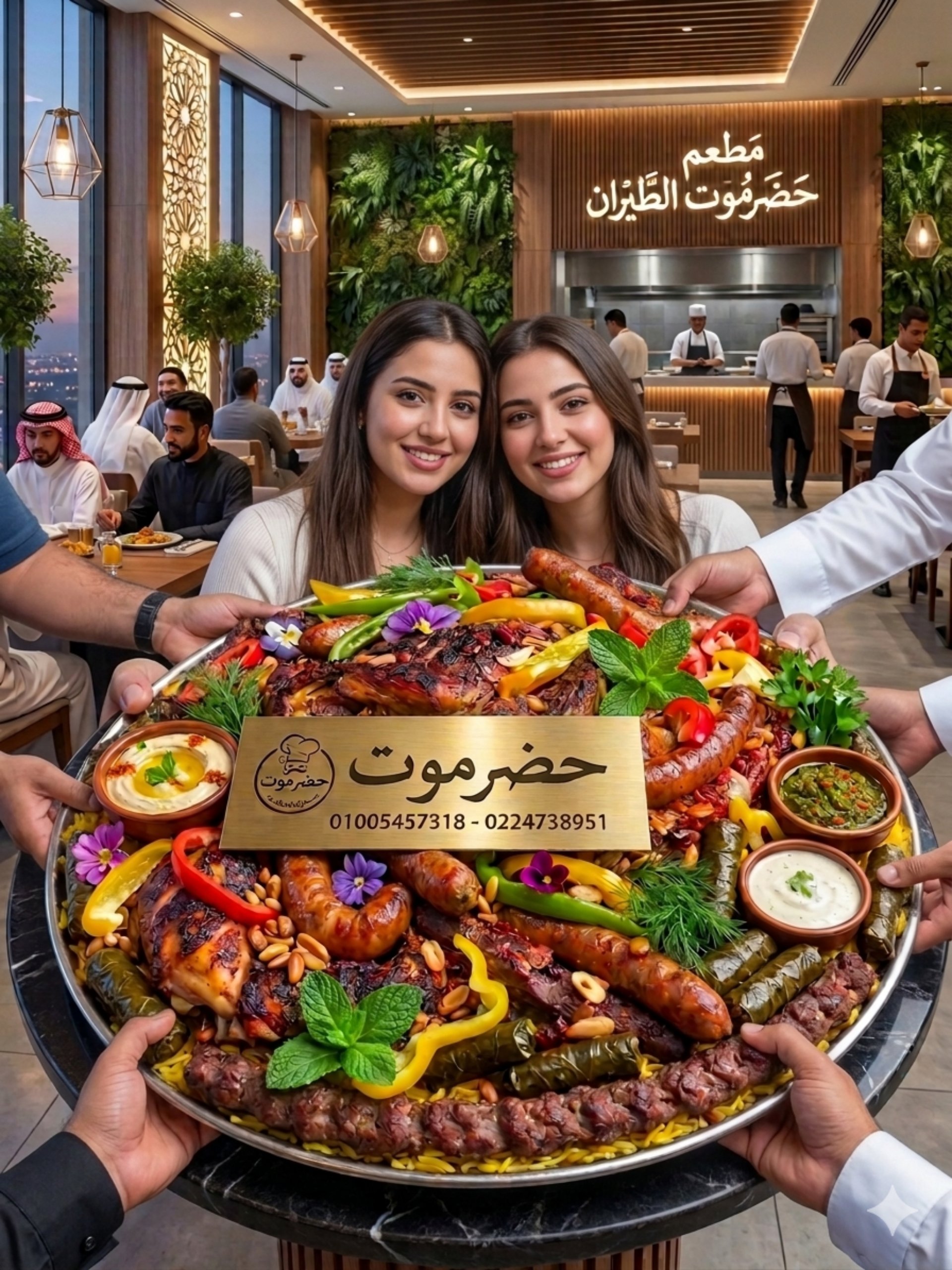 وجبة سلطان الحضرمي الملكية من حضرموت الطيران