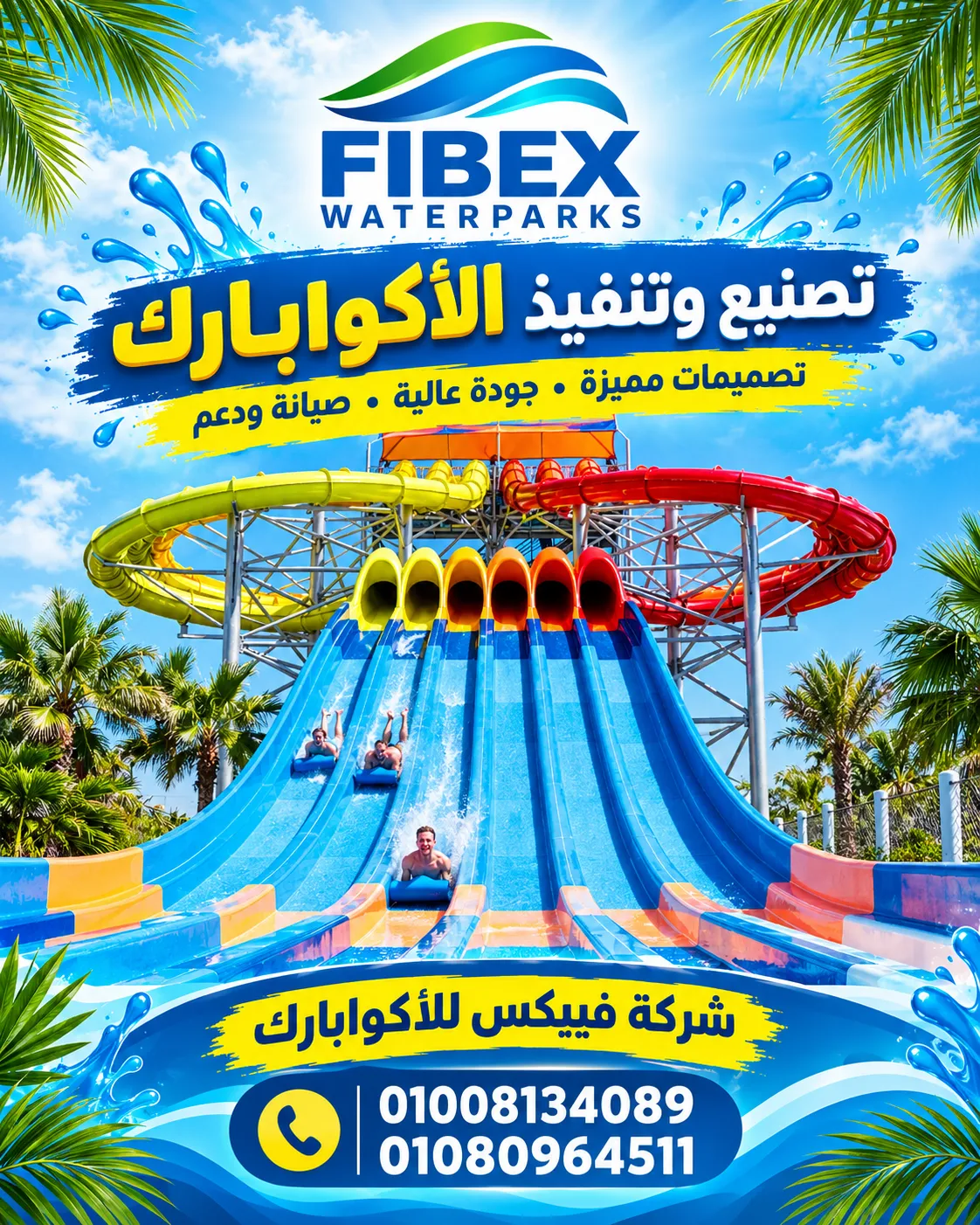 شركة فيبكس العاب مائية لفنادق السياحيه