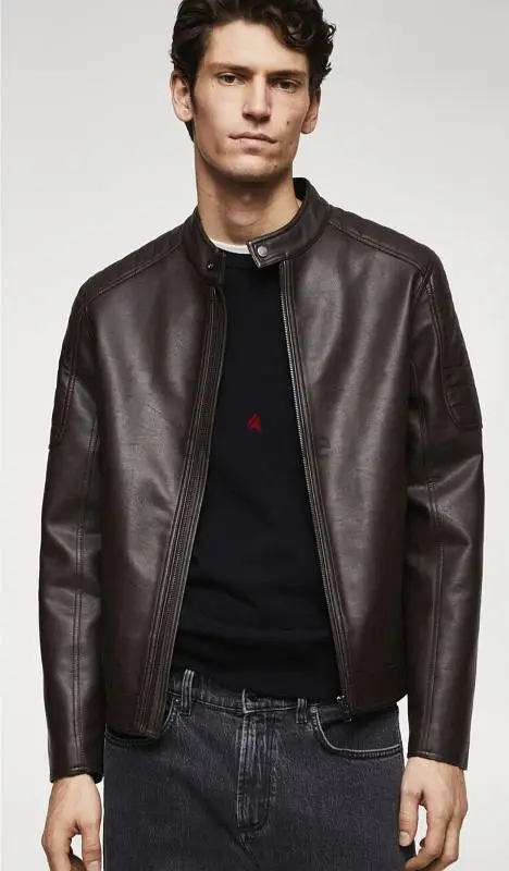 MANGO MAN 2 leather jackets